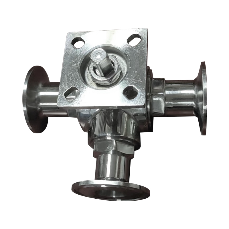 快裝平臺三通球閥